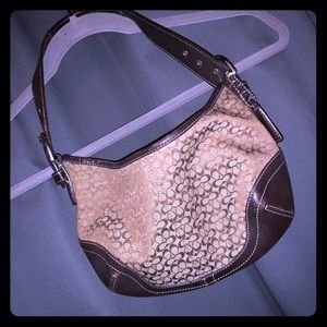 COACH Signature Hobo {Free Make-up bag too!}